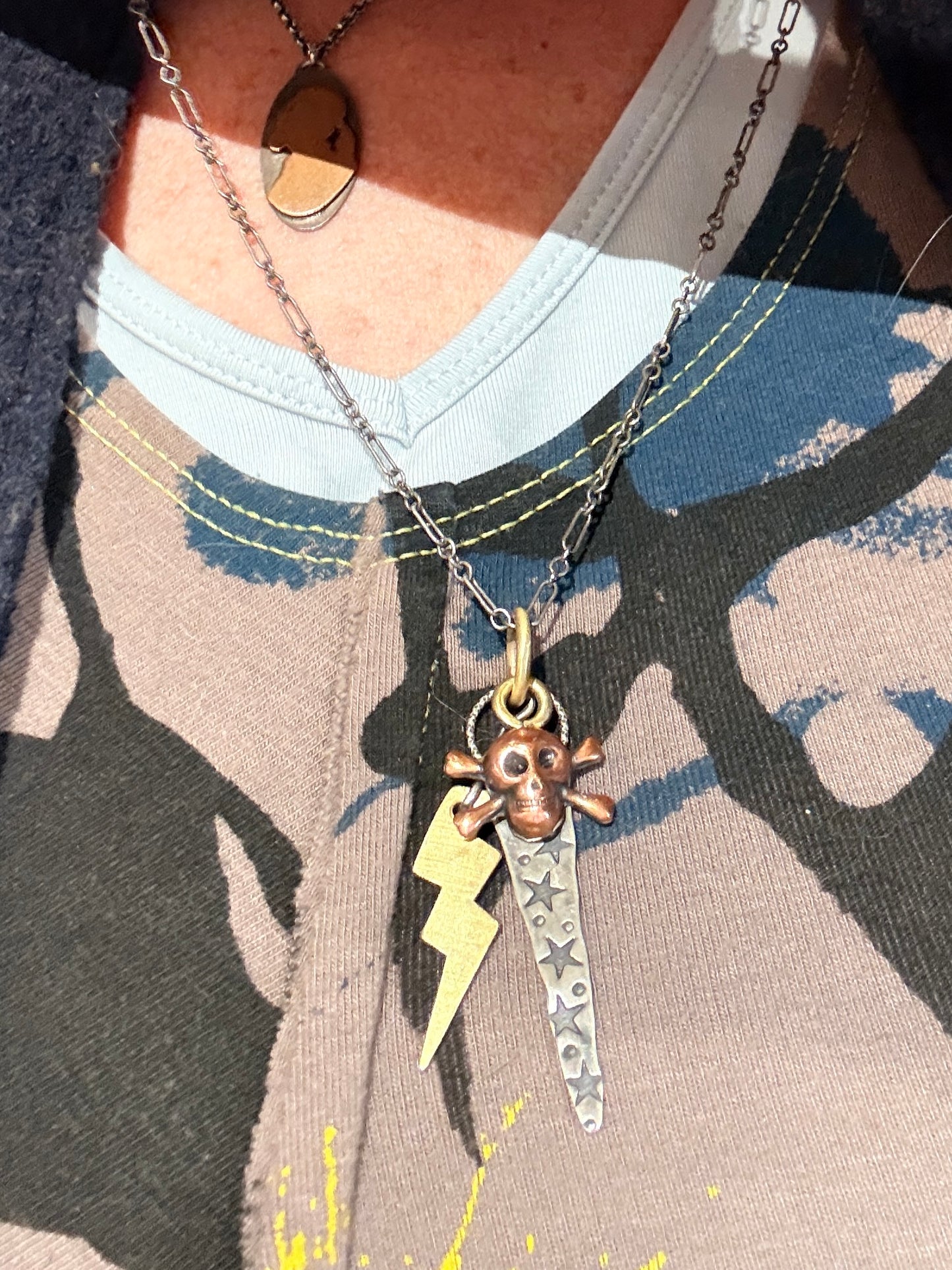 Pirate Vibes charm necklace