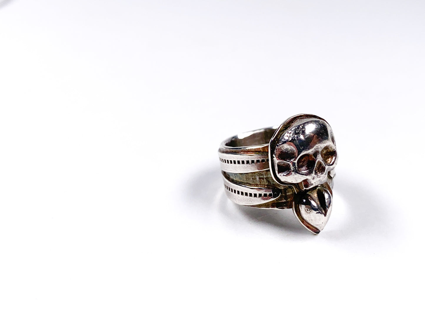 Skull and Heart ring