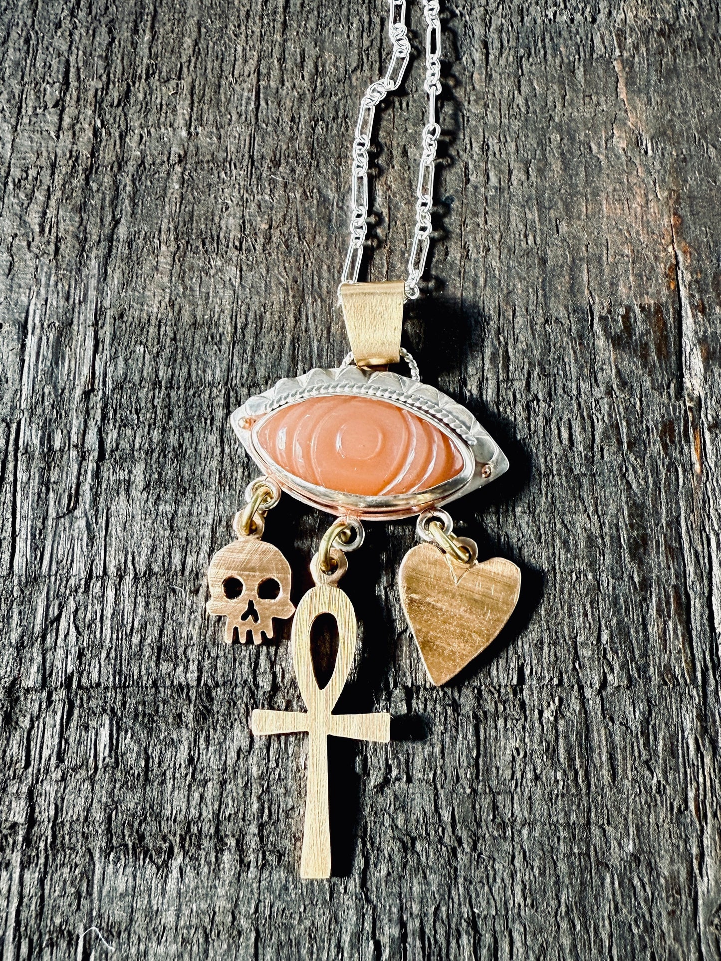 Eternal Vision Talisman necklace with moonstone