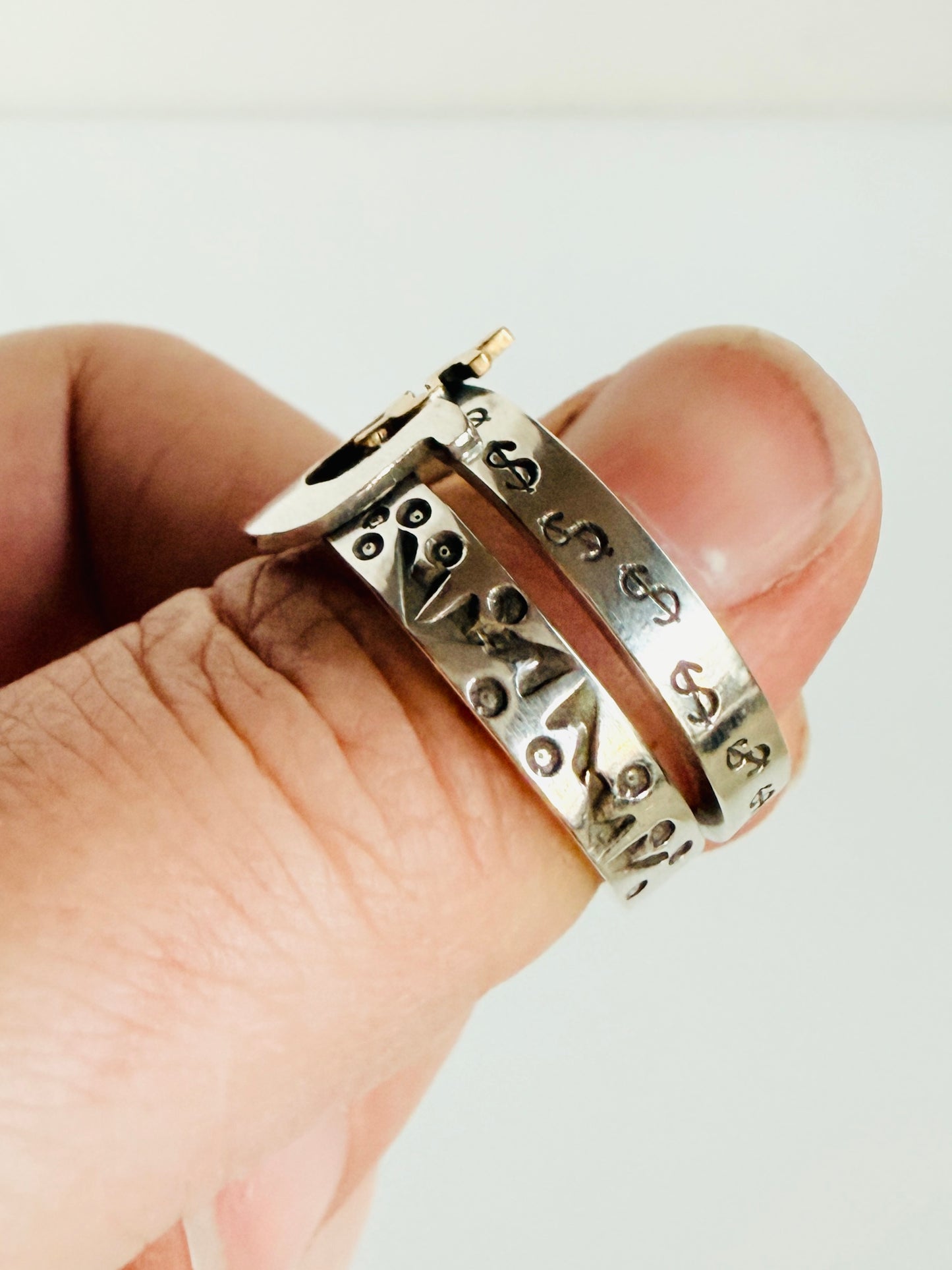 Money Luck Ring stacking set