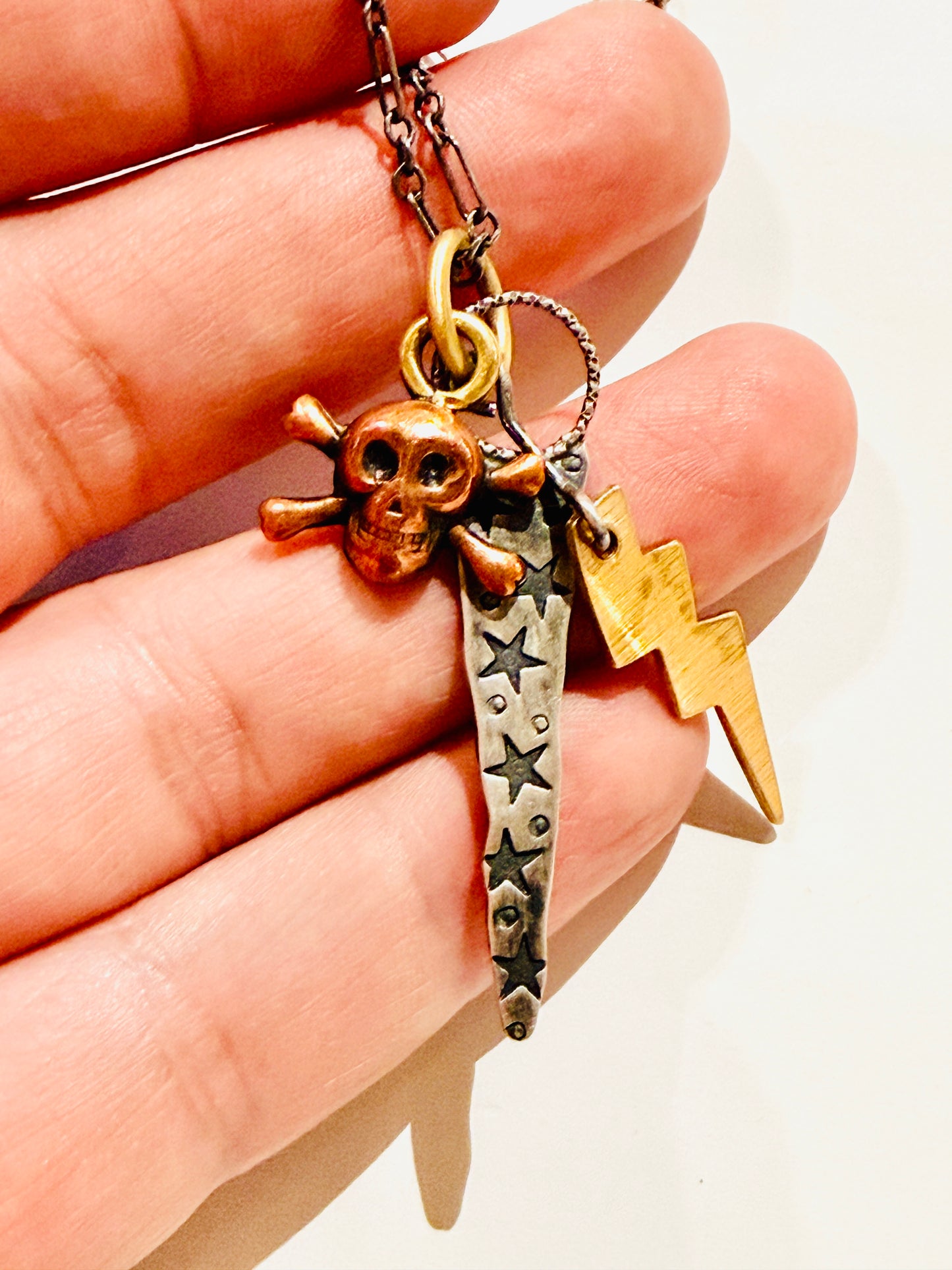 Pirate Vibes charm necklace